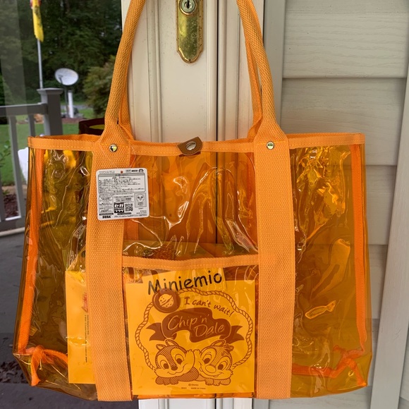 Japan Disney Eco Tote Bag Shopping Bag Chip /& Dale